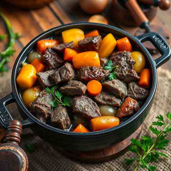 Hearty Beef & Veg Potjiekos - Easy Family Meal Recipe